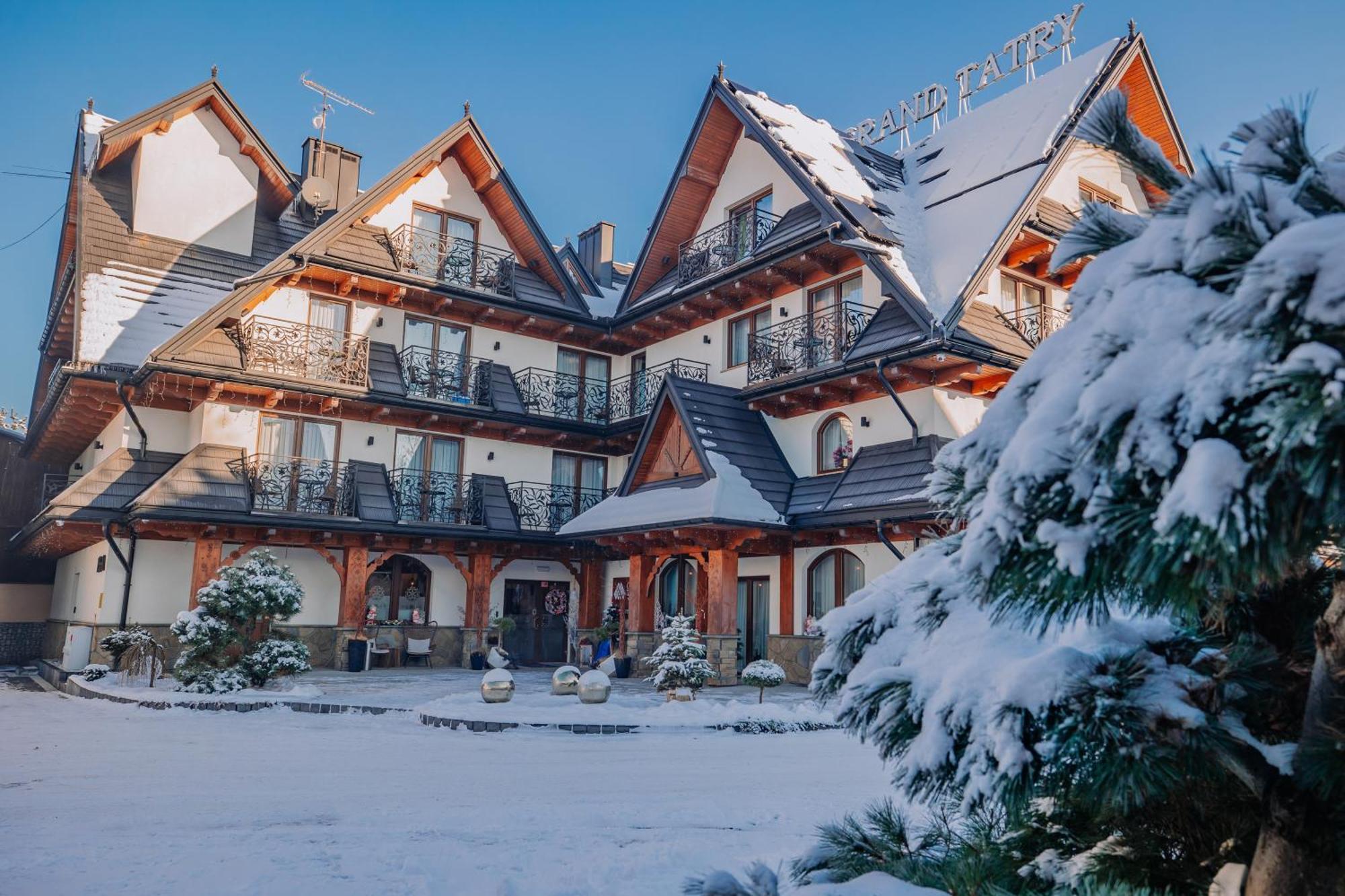 Grand Tatry - Miejsce Na Wyjatkowy Pobyt Dla Ciebie I Twojej Rodziny! - Sauna I Jacuzzi Wliczone W Cene Pobytu -10 Minut Pieszo Od Term Bania 비아우카 타트르잔스카 외부 사진